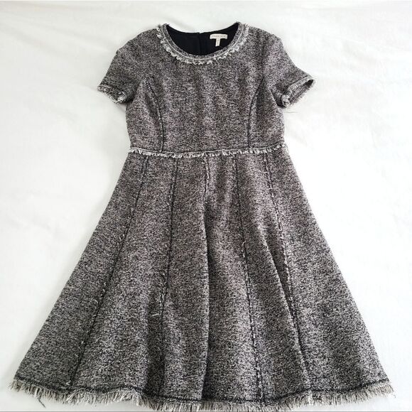 Rebecca Taylor tweed dress size i - Picture 1 of 5